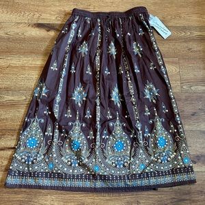 NWT Boho Skirt, Nygard